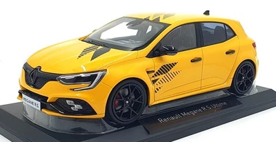 Norev 1/18 Scale Diecast 185395 - 2023 Renault Megane R.S Ultime - Sirius Yellow - Image 1 of 4