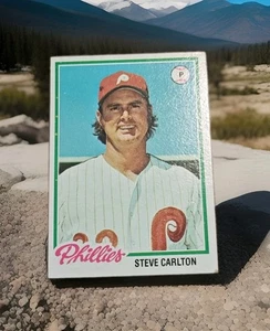 Topps 1978 Baseball Card Philadelphia Phillies Steve Carlton P #540 Vtg HOF - Picture 1 of 2