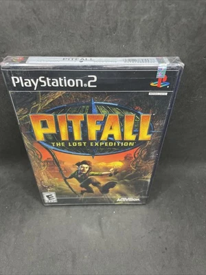 Brand NEW SEALED! PITFALL The Lost Expedition Black Label Sony Playstation 2 PS2 - Image 1 of 4