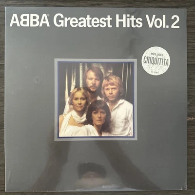 SEALED ORIGINAL lp ABBA – Greatest Hits Vol. 2 Hype Sticker 1979 NM Atlantic - Image 1 of 4