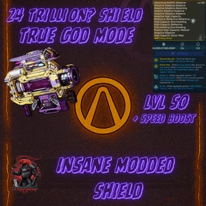 Borderlands 4 Modded Shield 24Trillion Capacity Modded Shield GodMode PCXboxPS5 - Bild 1 von 3
