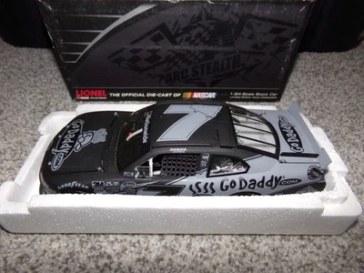 1/24 DANICA PATRICK #7 GODADDY.COM STEALTH  2011 ACTION NASCAR DIECAST - Image 1 of 4