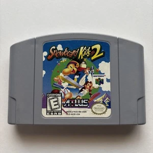 Snowboard Kids 2 Nintendo 64 N64 Authentic Cleaned Tested Super Fun Retro Kids - Picture 1 of 10