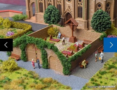 Juego Cementerio Vollmer 43861 ESCALA HO Foto 1 de 4
