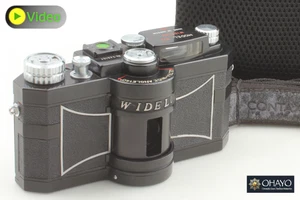 Ultra Rare [N MINT] WIDELUX F6 Black Body w/ Red Lettering 35mm Panorama JAPAN - Bild 1 von 9