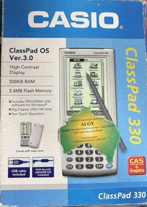 Casio ClassPad 330 Graphing Calculator  + Box – Tested & Working - Picture 1 of 4