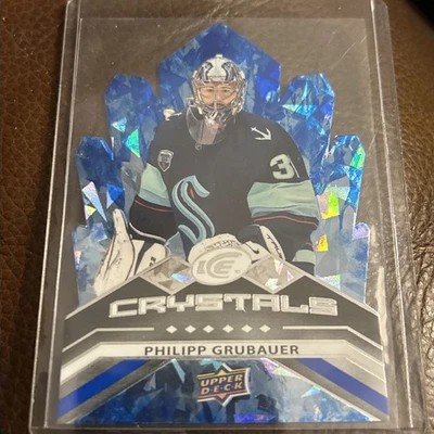 2021-22 Upper Deck Ice - Ice Crystals Philipp Grubauer #IC-26 - Image 1 of 2