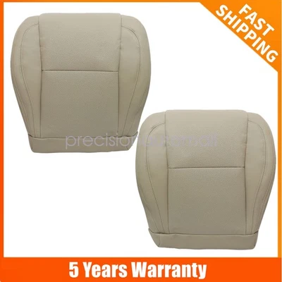Fits 1998-2005 Lexus GS300 400 430 Both Side Bottom PERF Leather Seat Cover Tan Foto 1 de 4