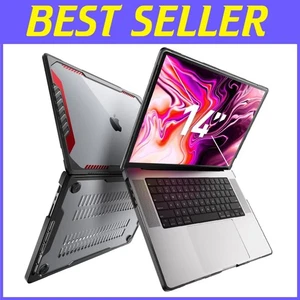 Red MacBook Pro 14" Case with Bumper Protection - Picture 1 of 10