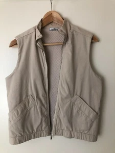 James Perse Vintage Women Vest Tan Size M - Picture 1 of 3