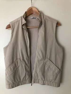 James Perse Vintage Women Vest Tan Size M - Image 1 of 3