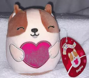 Malvaviscos blandos Regina the Corgi perro con corazón peludo 5" nuevo con etiquetas - Imagen 1 de 2