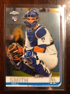 2019 Topps Chrome Update WILL SMITH RC #47 Los Angeles Dodgers - Image 1 of 2