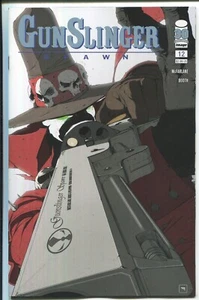 GUNSLINGER SPAWN #12 - CUBIERTA PRINCIPAL REVÓLVER TONTON A - IMAGEN CÓMICS/2022 - Imagen 1 de 2