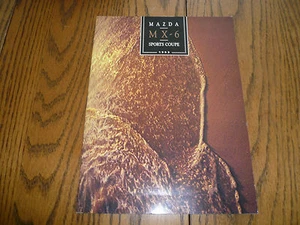 1993 Mazda MX-6 Sales Brochure  - Picture 1 of 3