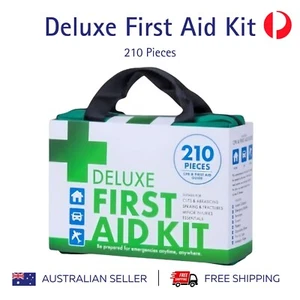 210PCS Emergency First Aid Kit - Travel, Car & Family Safety Set Australia TGA - Picture 1 of 5