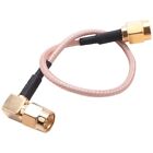 6" SMA Male to SMA Right Angle Male Plug  Pigtail Cable RG316 T4V77726