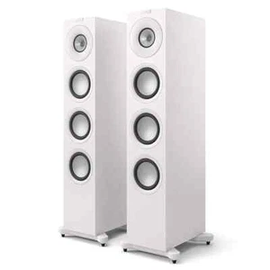 KEF Q11 META WHITE COPPIA DIFFUSORI PAVIMENTO NUOVI - Picture 1 of 1