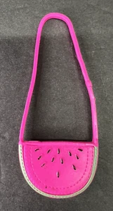 Mattel - Barbie - Hot Pink Watermelon Shaped Purse - Picture 1 of 2