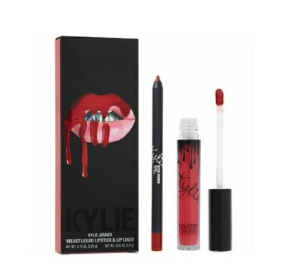 Lápiz labial líquido y delineador de labios Kylie Jenner Velvet JORDY, ¡nunca se ha abierto! C29 Foto 1 de 4