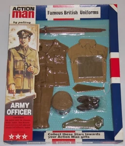 vintage action man 40th anniversary british officer card boxed - Picture 1 of 1
