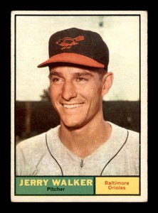 1961 Topps #85 Jerry Walker   EX/EX+ X2850298