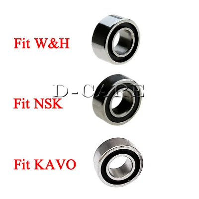 High Quality Dental Ceramic Ball Bearing Fit KAVO/NSK/W Turbine High Speed 10Pcs - Image 1 of 4