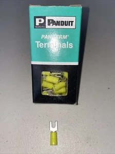 Panduit PAN-TERM Klemme Gabel Stecker 14-10awg 8 Bolzen PN10-8F Box von 50 - Bild 1 von 3