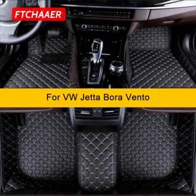 Custom 3D Car Floor Mats For VW Volkswagen Auto Carpets Foot Coche Accessorie - Image 1 of 4