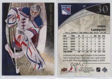 2010-11 SP Game Used Edition Gold /100 Henrik Lundqvist #64 HOF