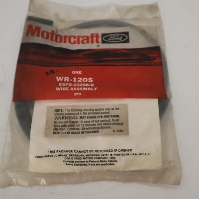 Cable distribuidor de encendido Ford 85 89 Ranger Bronco II OEM E5PZ-12298-B WR-1205 Foto 1 de 2