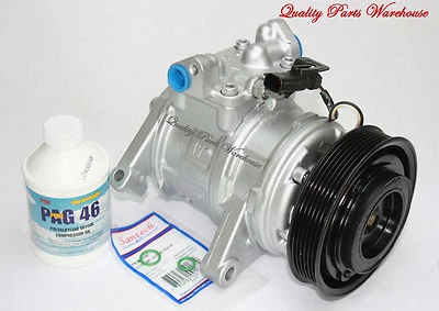 1999-2004 Jeep Grand Cherokee 4.7L (V8) USA Reman. A/C Compressor W/Warranty - Image 1 of 4