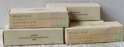 Mary Kay Signature Color Moisturizing Lipstick Toffee Dusty Rose (Choose Shade) - Image 1 of 2