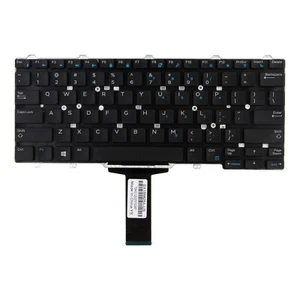 US Keyboard for Dell Latitude 3340 3350 5480 5488 5490 5495 7250 7480 7490 D19TR - Afbeelding 1 van 5