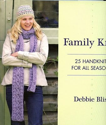 Family Knits - Debbie Bliss Knitting Pattern Book - 25 Designs Men, Women, Kids - Image 1 of 4