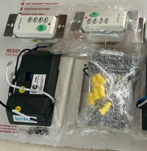 2er Pack Kichler 330002 Universal Fernbedienung Deckenventilator Leuchte & Empfänger - Bild 1 von 10