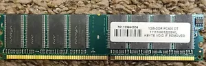 Transcend 1GB- DDR PC400 DT Memory.   Ships Fast ! - Picture 1 of 3