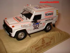 NOREV MERCEDES BENZ 280 GE N° 142 DAKAR 1983 - J. ICKX - C. BRASSEUR au 1/43 ° - Imagen 1 de 1