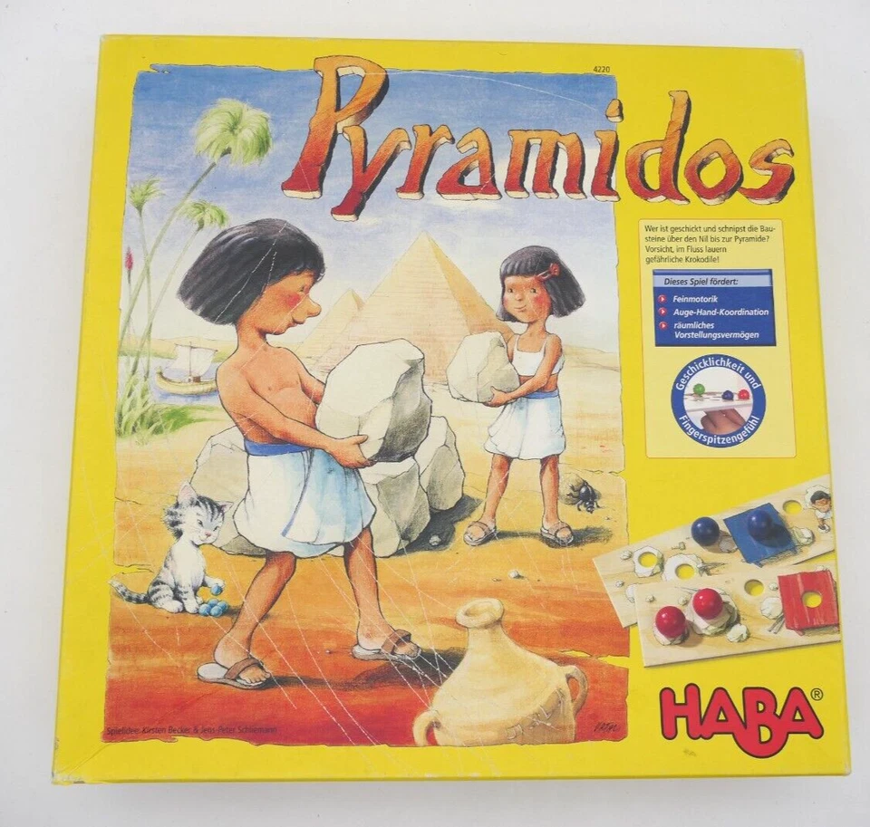 PYRAMIDOS / HABA / Brettspiel / Komplett / Guter Zustand^ - Bild 1 von 4