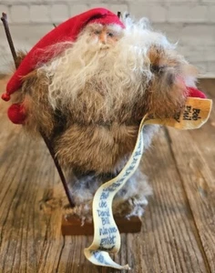 8" Weihnachtsmann Figur S&D Creations 1993 Donna Lalato 270/1500 RAR  - Bild 1 von 8