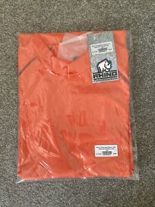 Rhino Thermowear Base Layer Compression Shirt Orange L/XL Adult Long Sleeve