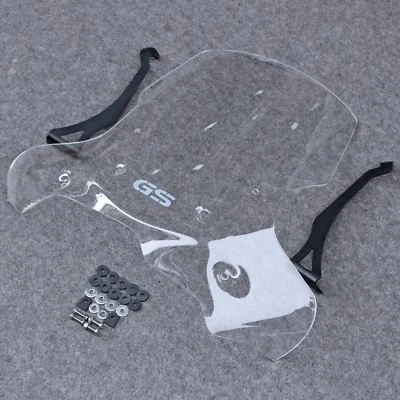 Clear Windshield Windscreen With Bracket Fit For BMW F800GS F650GS 2008-2016 ABS - Image 1 of 4
