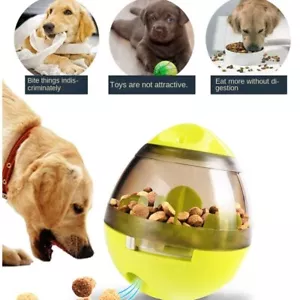 Tumbler Pet Dog Puppy Treat Ball Interactive Food Dispensing Toys Puzzle Feeders - Picture 1 of 14