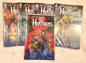 THE HEATHENS #1-5 SERIE LIMITADA COMPLETA - RÉPLICAS CÓMICS/2021 - Imagen 1 de 11