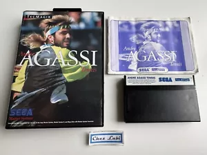 Andre Agassi Tennis - Sega Master System - PAL EUR - Avec Notice - Picture 1 of 6