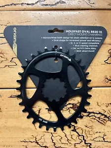 Origin8 32 Tooth Holdfast Oval BB30 1x Narrow Wide Direct Mount Chainring - Picture 1 of 4