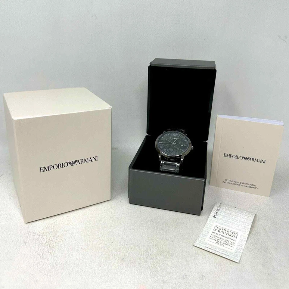 Emporio Armani Quartz Grey Dial Men's Watch AR11155