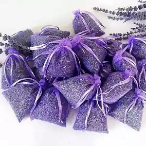 Dried lavender bags. 3 to 100. moth repellent. Huge Range of Sizes. confetti - Picture 1 of 2