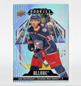 2022-23 Upper Deck Allure Rookies Jake Christiansen Blue Jackets C-666