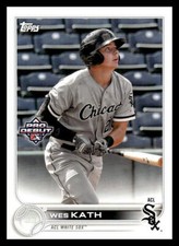 2022 Topps Pro Debut Wes Kath   PD-63 ACL White Sox